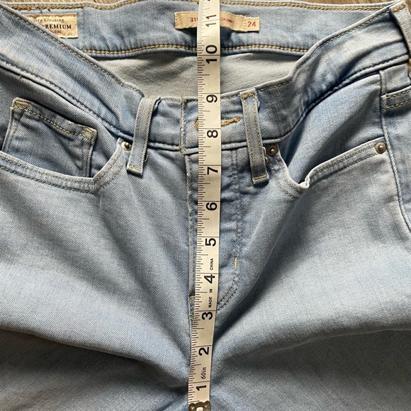 LEVI’S PREMIUM 311 Shaping‎ Skinny Light Wash Jeans Size 24 - Picture 3 of 8